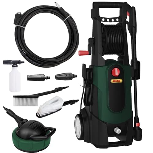 Image of Webb WEPW2200 165 Bar Pressure Washer & Accessories