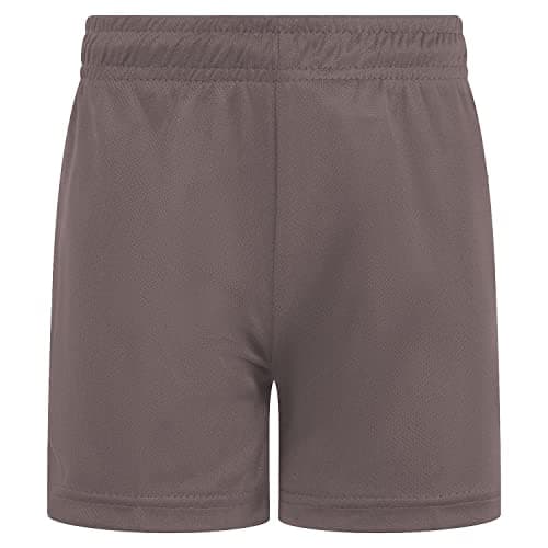 Image of Athletic Sportswear Kids Football Shorts Junior Boys Girls Premium PE Running Gym Sports Fitness Shorts (Grey, 5-6 Years)