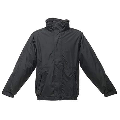 Image of Regatta Dover Waterproof Windproof Jacket (Thermo-Guard Insulation) (XL) (Black/Ash)