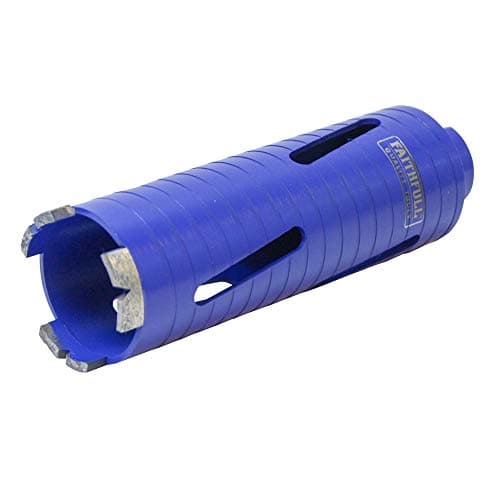 Image of Faithfull FAIDCD52 Dry Diamond Core Bit, Blue, 52 mm x 150 mm
