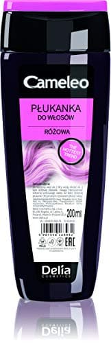 Image of Cameleo - Pink Hair Toner with Rose Water - OLD VERSION - NO Yellow Tones - Semi Permanent Hair Dye - Blonde, Grey Hair - Hair Colour & Care - Paraben Free | 200ml