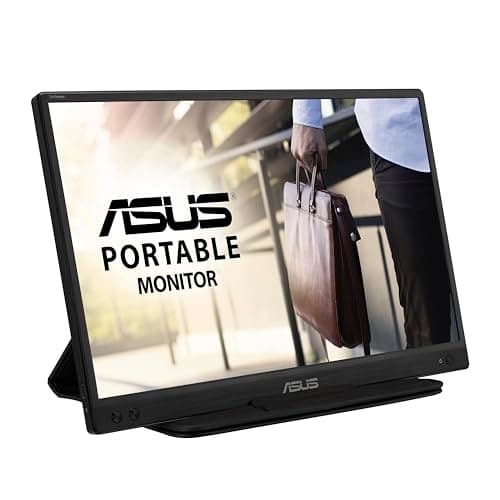Image of ASUS ZenScreen MB166C Portable USB Monitor- 15.6 inch, Full HD, IPS, USB Type-C, Flicker Free, Blue Light Filter, Anti-glare surface
