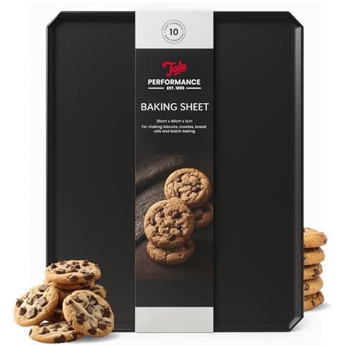 Image of Tala Performance Baking Sheet, Professional Gauge Carbon Steel with Eclipse Premium Non-Stick Coating, Perfect for Cooking and Roasting, 42.4x35.65x1.33 cm