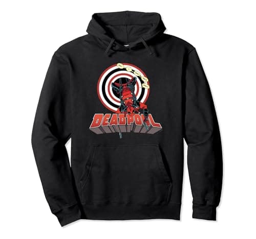 Image of Deadpool Upside Down Pullover Hoodie
