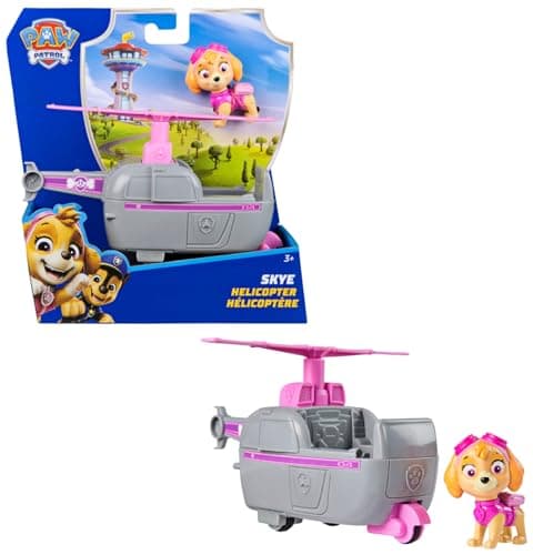 Image of Paw Patrol, Skye’s Helicopter, Toy Vehicle with Collectible Action Figure, Sustainably Minded Kids’ Toys for Boys & Girls Aged 3 and Up