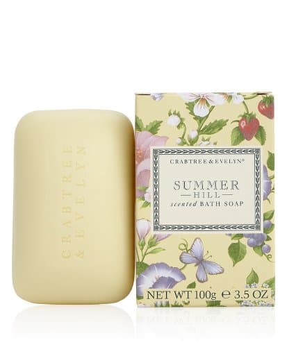Image of Crabtree & Evelyn - Summer Hill Scented Bath Soap | 100g