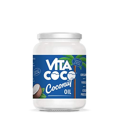 Image of Vita Coco - Organic Extra Virgin Coconut Oil (750ml) - Cold Pressed - Keto - Gluten Free - Use as Cooking Oil, Skin Moisturiser or Hair Shampoo