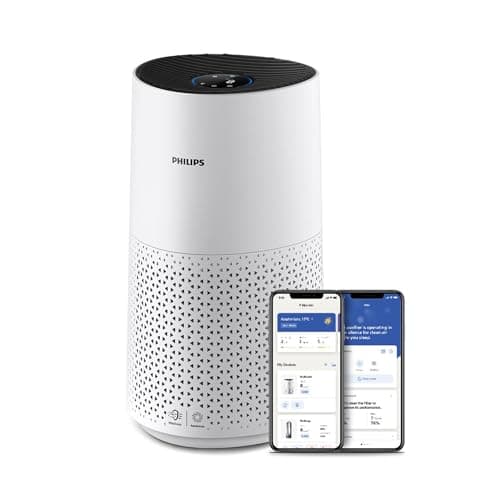 Image of Philips 1000i Series Air Purifier - Removes Germs, Dust and Allergens in Rooms up to 78 m², Sleep Mode (AC1715/30)