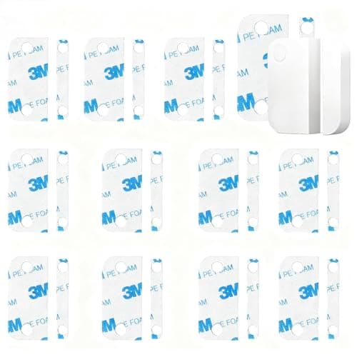 Image of aiyraa 24pcs Ring Alarm Contact Sensor Sticky Pads (2nd Generation), Strong Hold, Compatible with Ring Alarm Door Window Security System, Adhesive Replacement Mount Tape