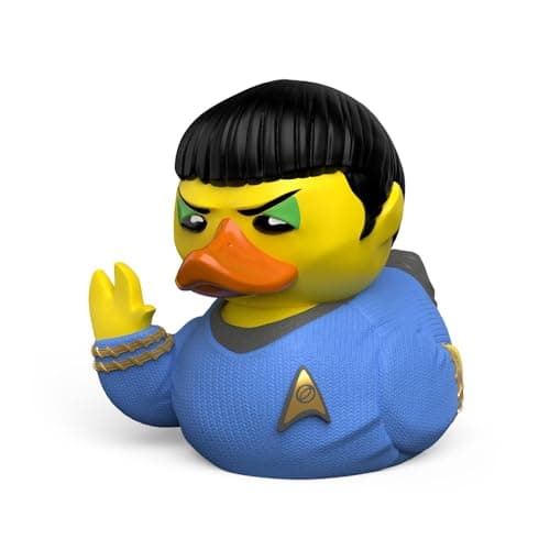 Image of TUBBZ Mini Spock Collectible Vinyl Rubber Duck Figure - Official Star Trek Merchandise - Sci-Fi TV, Movies & Video Games