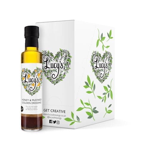 Image of Lucy's Dressings|Lucy'sDressings – Honey & Mustard Golden Dressing – 6 x 250ml Bottles
