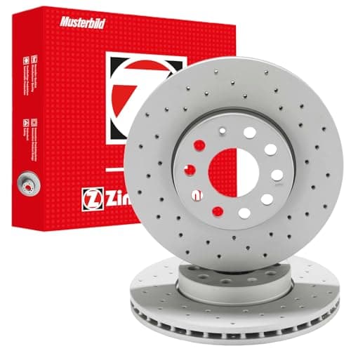 Image of Zimmermann Brake Disc 100.3360.52 62 mm 13.3 kg 356 mm Pack of 2