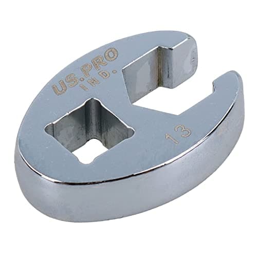 Image of AB Tools 13mm Crowfoot Wrench 3/8" Drive Crows Feet Spanner for Torque Wrenches