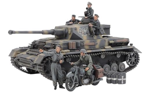 Image of Tamiya 25209 1:35 DT. PzKpfw.IV Ausf.G m. Krad Ost F. - Model making kit, Plastic kit, Assembly kit, Tank kit