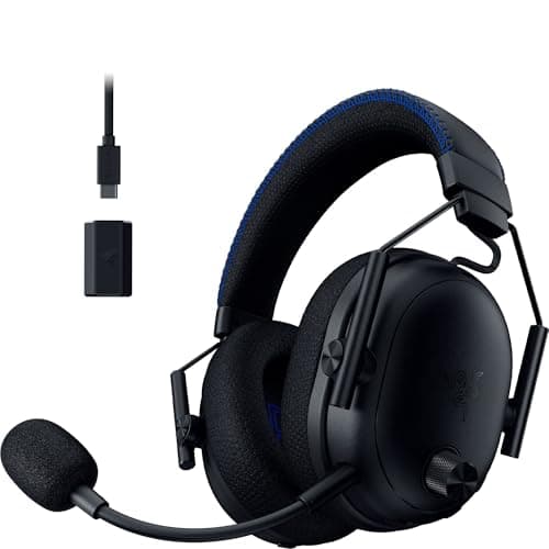 Image of Razer BlackShark V3 Pro for PlayStation - Wireless Active Noise Cancellation Esports Headset ANC - TriForce 50 mm Drivers - HyperSpeed 2,4 GHz - THX Spatial Audio - PS5/PC | Black