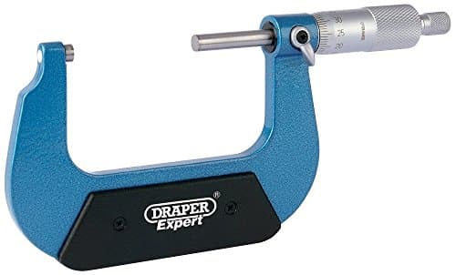 Image of Draper 46605 Expert Metric External Micrometer, 50mm-75mm , Blue