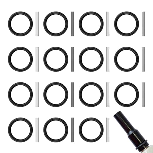 Image of Replacement Pin and O-Ring Set – 30 Pcs 4mm Impact Rings & 3x25mm Socket Pins for 1/2" Impact Socket Scaffolders, Impact Wrench Accessories, Pressure Washer & Pneumatic Tools