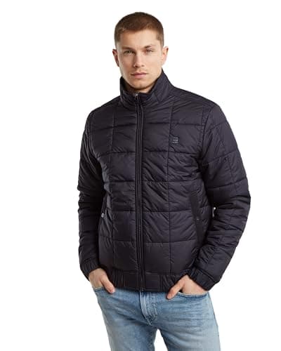 Image of G-Star Men's Meefic Quilted Jacket, Black (dk black D25369-B958-6484), L
