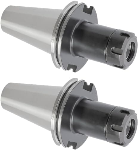 Image of CME 2 pcs High-Speed CAT 50 Taper ER-32 Collet Chuck Tool Holder, 4" Projection, Balanced to G2.5 at 25000 rpm