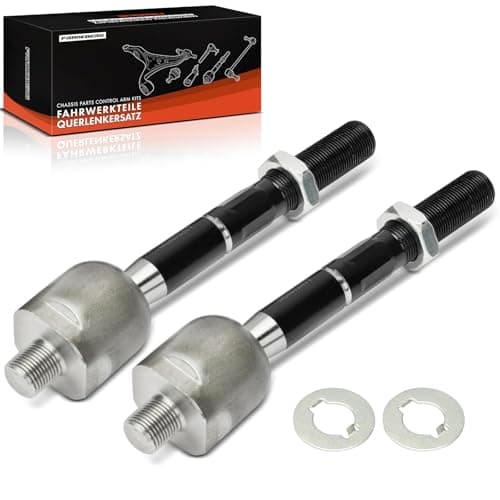 Image of Frankberg 2x Tie Rod End Track Rod End Axial Joint with Right-hand thread Front Axle Compatible with LX UZJ100 4.7L 1998-2002 Land Cruiser 100 J1 4.2L-4.7L 1998-2008 Replace# 4550369015