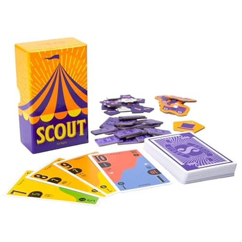 Image of Oink Games "Scout Card Game For 2-5 Players • Funny Circus Family Board Games • *Nominated For Game Of The Year* • Best Family Games