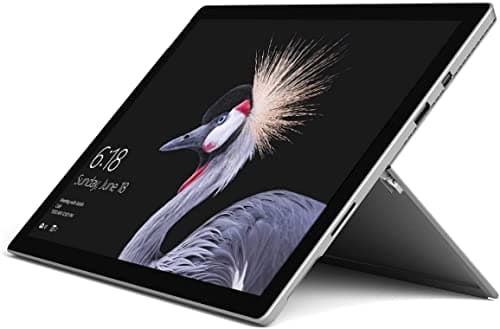 Image of 2017 Microsoft Surface Pro 5 LTE with Intel Core i5-7300U (12.3-inch, 8GB RAM, 256GB SSD) Platinum (Renewed)