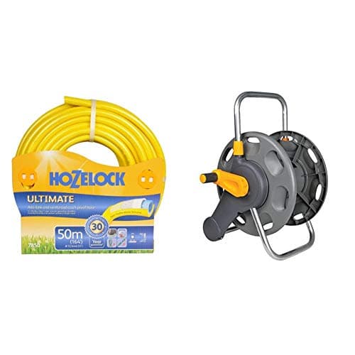 Image of Hozelock Ultimate Hose, 50 m & 60m 2 in 1 Empty Hose Reel