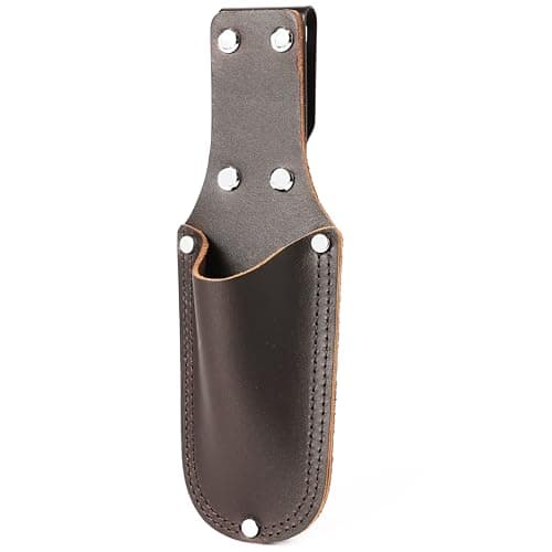 Image of Pliers Holder for Belt,Leather Plier Holder&Knife Holder,Genuine Leather Plier Holder for Belt.