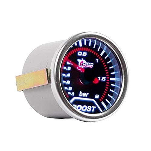Image of E Support™ Car Universal Smoke Len 2" 52mm Bar Turbo Indicator Boost Bar Gauge Meter