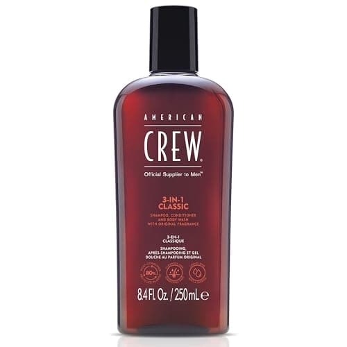 Image of American Crew 3-in-1 Shampoo, Conditioner & Body Wash Classic 250ml