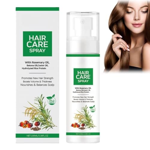 Image of 100ml Hair Growth Serum Spray,Scalp Serum Hair Thickening Spray for Hair Growth with Biotin, Batana, Rosemary and Castor Oil,Hair G/rowth S/pray for Women Men,Scalp Care Treatment for Thinning Hair