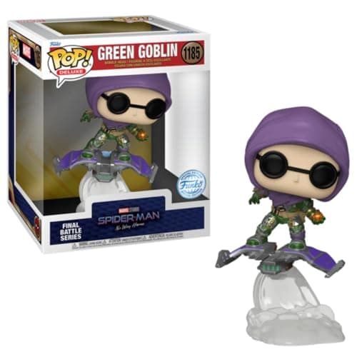 Image of Funko Pop! Deluxe Marvel Pop Deluxe Marvel Spider-Man No Way Home Green Goblin Figure