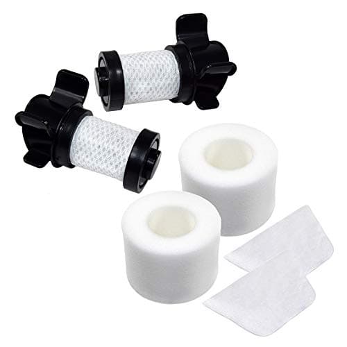 Image of HQRP 6pcs Filter Set compatible with Shark IONFlex IF200UKT IR70 IF200 IF250 IF130 IF260 DuoClean Stick Vacuum