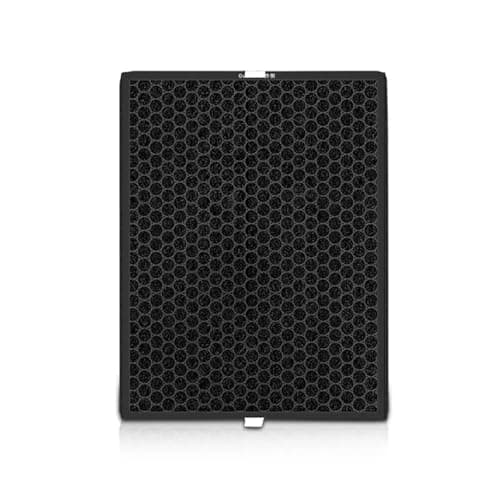 Image of Air Purifier Filter Composite Filter, Compatible for Delonghi, AC150 AC100 Air Purifier Parts 259x259x30mm,Multi-Layer,Odor-eliminating(Caebon)