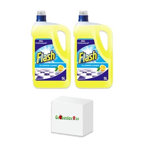 Image of Flash Professional All Purpose Liquid Cleaner Lemon 5L - Pack of 2