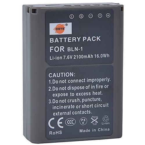 Image of DSTE® BLN-1 Rechargeable Li-ion Battery for OLYMPUS E-M1 E-M5 OM-D PEN E-P5 Mark II Camera as BLN1 BCN-1