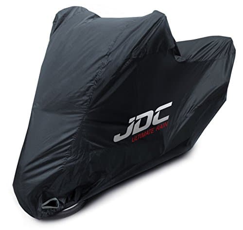 Image of JDC Motorcycle 100% Waterproof Cover - ULTIMATE RAIN (Heavy Duty, Soft Lining, Heat Resistant Panels, Taped Seams) - M