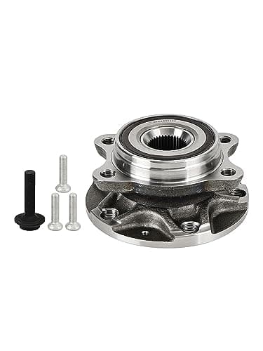 Image of Areyourshop Front Wheel Bearing Hub Assembly for Audi A6 C6 4F2 4F5 4FH Allroad and R8 422 423 427 429, Front Left or Right Wheel Hub Bearing, OEM 4F0498625B 4D0407613E