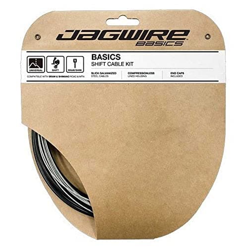 Image of Jagwire Basics Universal Complete Gear- Shift Cable Kit, Black