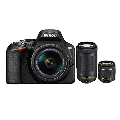 Image of Nikon D3500 24.2MP DSLR Camera + AF-S DX 18–105 VR + TRD ® 20 Piece Digital Essential Kit