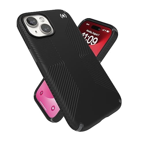 Image of Speck Presidio2 Grip Case With MagSafe For iPhone® 15, Black, 150557-3205
