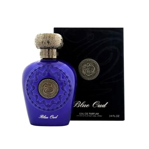 Image of Opulent Blue Oud Eau De Parfum 100ml | Long Lasting Oriental Woody Unisex Perfume | Luxury Arabian Fragrance with Cambodian & Indian Oud, Saffron & Vanilla | Deep Elegant Scent for Men & Women