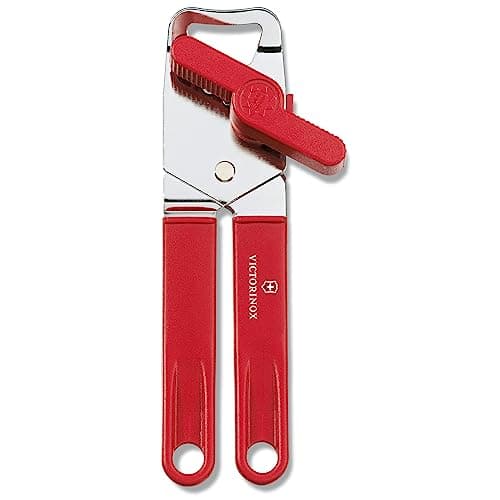 Image of Victorinox Universal Can Opener, with Bottle Opener, Safe Handling, Robust Plastic Handle, Swiss Made