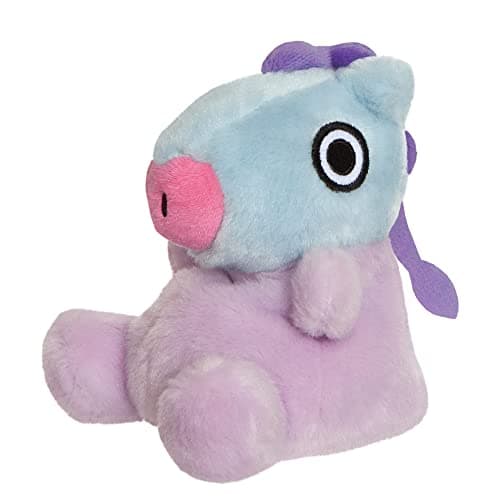 Image of Aurora, 61508, BT21 MANG Palm Pal, 5In, Eco-friendly soft toy, Purple & Blue, Small