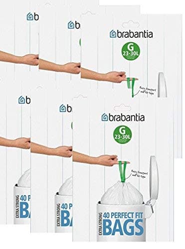 Image of Brabantia bin bag dispensers, 23 to 30 l, 40 pieces, 6 Pack