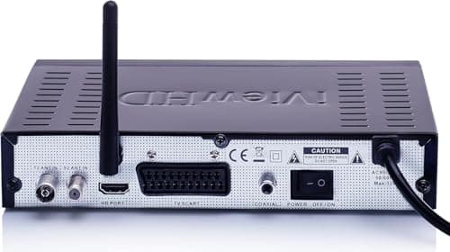 Image of Full HD Combo Freeview and Satellite HD Receiver, USB Recorder, Built-in WiFi, Compatible with SKY, FREESAT, VIRGIN & FREEVIEW Dishes, Digital TV Wi-Fi Set Top Box, Terrestrial Tuner, 4in1