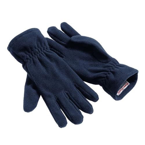 Image of Beechfield Unisex B296.FNA.2ML Suprafleece Alpine Gloves - French Navy, Small/Medium/Large/X-Large