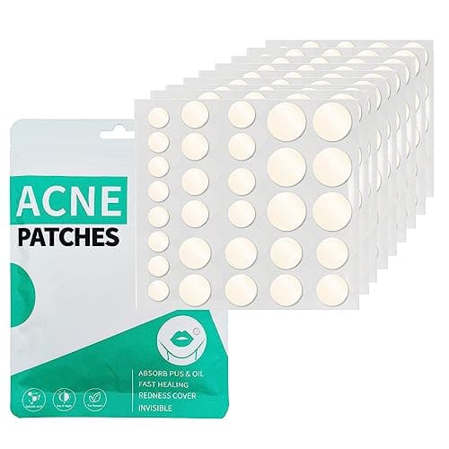 Image of 300PCS Pimple Patches Acne Patch Spot Patches Blemish Stickers Hydrocolloid Invisible Patches Spot Dots Acne Effectively Face Skin Care