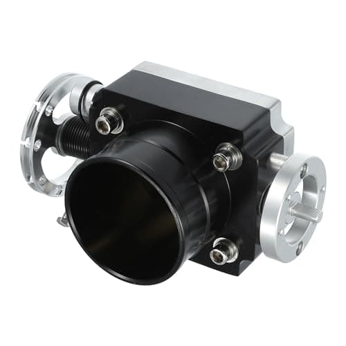 Image of INFINAUTO Throttle Body Assembly, 70mm Car Throttle Body Actuator Aluminum Alloy Silver Tone Black, 1 Pcs