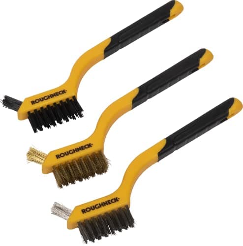 Image of Roughneck ROU52005 Ultra slim wire brush set - 3 piece